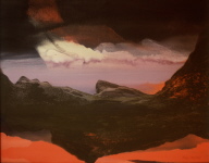 Madeira, Acryl, 2000. 110/140 cm