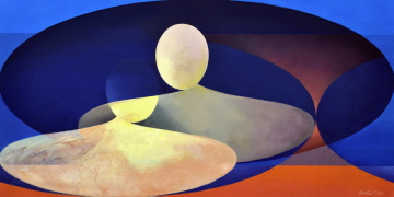 Paar, Acryl, 2024, 60 / 120 cm