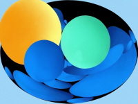 Kunstteller, 90/120 cm