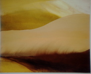 Walze, Gouache, 2004, 78/94 cm