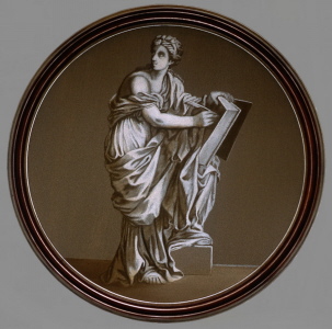 Melpomene, Tempera 1990, 90 cm