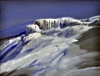 Hierapolis; Gouache, 1991, 44/61 cm Hierapolis; Gouache, 1991, 44/61 cm