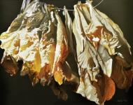 Golden Virginia, Acryl, 2021, 80/100 cm Golden Virginia, Acryl, 2021, 80/100 cm